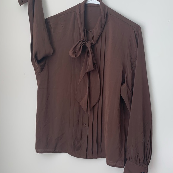 St Micheal brown top - Picture 5 of 6